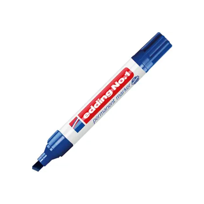 Permanentmarker blau