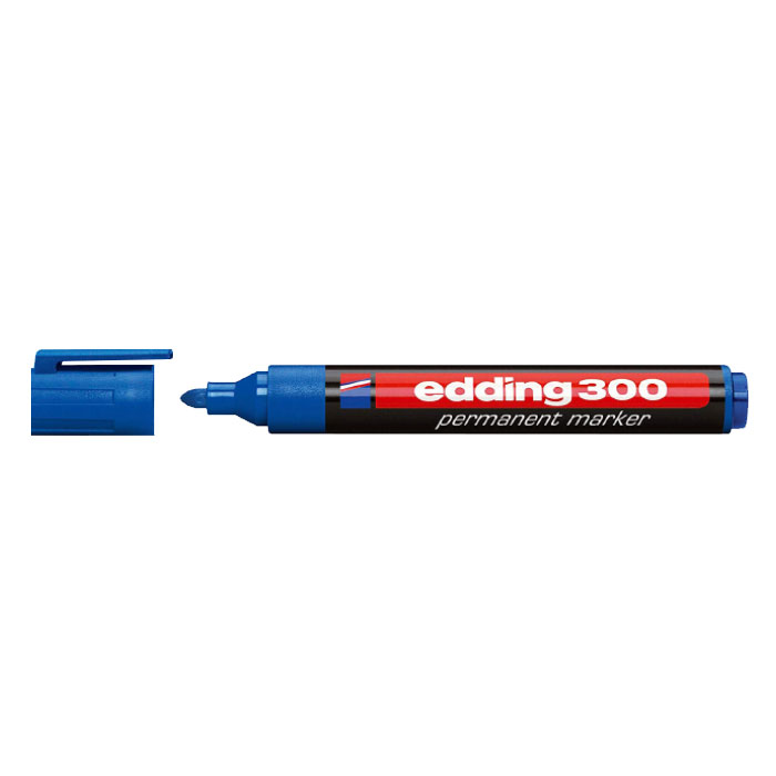 Permanentmarker blau
