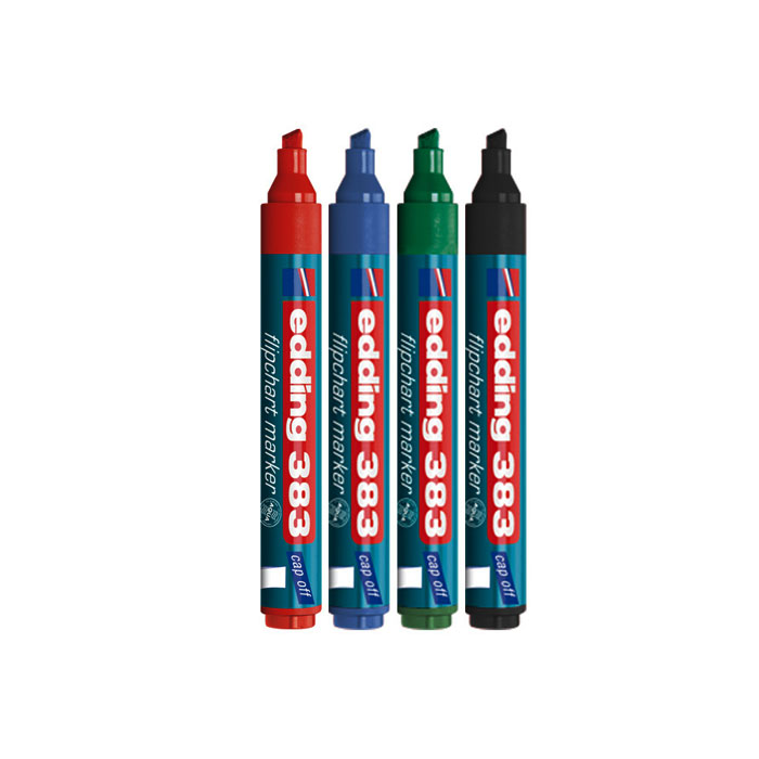 Flipchartmarker 1 - 5 mm farbig sortiert