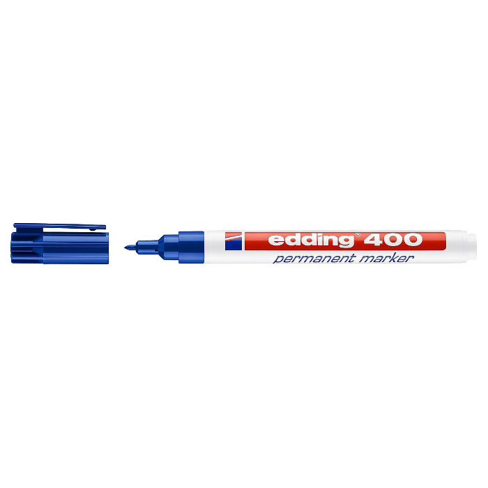 Permanentmarker blau