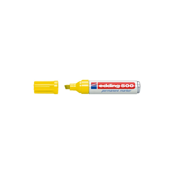 Permanentmarker gelb