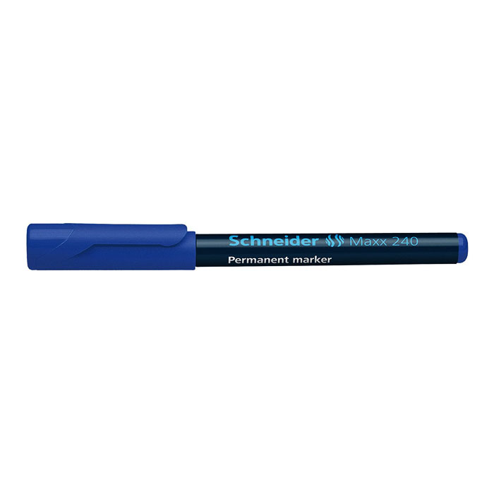 Permanentmarker blau