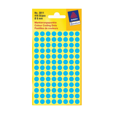 Markierungspunkte Ø 8 mm blau